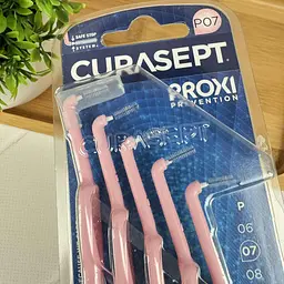 Міжзубний йоржик кутові Curasept Proxi Angle P07, ISO1 (0.7 мм, розовий), 5 шт - мініатюра 2