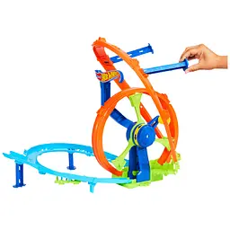 Ігровий набір Hot Wheels Stunt tracks Перегони на віражах (JBX65) - мініатюра 4