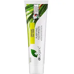 Зубна паста Чайне дерево Dr. Organic Organic Tea Tree Toothpaste 100 мл - мініатюра 2