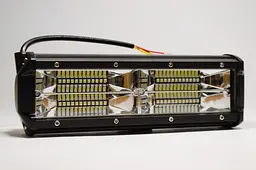 Світлодіодна балка фара LED / 237x80x60 mm / 144W / 3W x 48 / 10-30V / Далеке та Ближнє світло / 1 шт. (JR-W-144W)