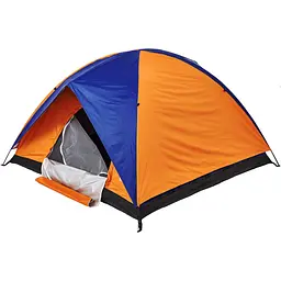 Намет Skif Outdoor Adventure II 200x200 см 3-х місцева Orange-Blue (1013-389.00.88) - мініатюра 3
