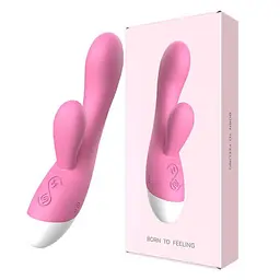 Вібратор-кролик Mr. Rabbit 12 режимів рожевий