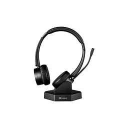 Навушники Sandberg Wireless Office Headset Pro+ Bluetooth Black (126-18) - мініатюра 2