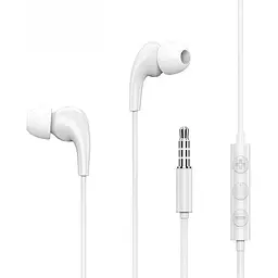 Дротові навушники Remax Music Call Wired RW-108, 3.5mm, 1.2m, white