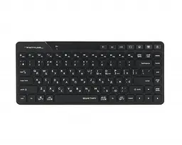 Клавіатура A4Tech FBK26C AS Fstyler, чорний, bloetooth/2.4 GHz/USB, мембранні кнопки, 12 гарячих клавіш FN, радіус дії до 10 м