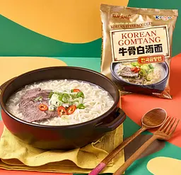 Локшина швидкого приготування Samyang Korean Gomtang Ramen, 110г - мініатюра 5