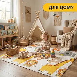 Дитячий ігровий килимок LEOBRO 150 x 180 x 1 см (LB-1019) - мініатюра 8