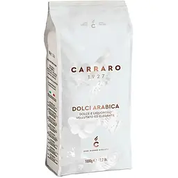 Кава в зернах Carraro Dolci Arabica 1 кг