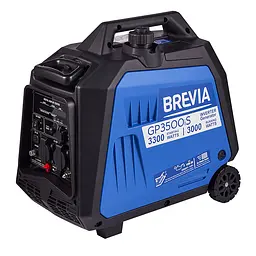 Генератор Brevia інверторний бензиновий 3,3кВт (ном 3,0кВт)(GP3500iS) - мініатюра 3