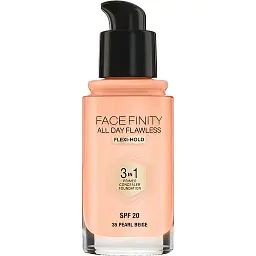 Тональна основа Max Factor Facefinity All Day Flawless 3 в 1 відтінок 35 (Pearl Beige) 30 мл - мініатюра 2