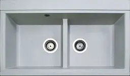 Кухонна мийка Adamant SIMILAR old stone 885x505x230 мм, 2 повнорозмірні чаші 88,5 см