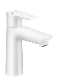 Змішувач Hansgrohe Talis E 110 для умивальника з донним клапаном pop-up Matt White 71710700 Білий матовий