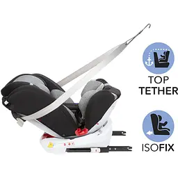 Автокрісло Kidwell Orbit Isofix 0-36 кг Black - мініатюра 8