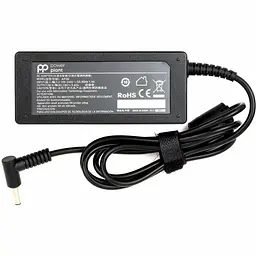 Блок живлення до ноутбуку PowerPlant ASUS 220V, 19V 65W 3.42A (4.5x3.0) (AS65F4530) - мініатюра 1