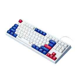 Клавіатура INPHIC K9 ENG White Blue - мініатюра 2
