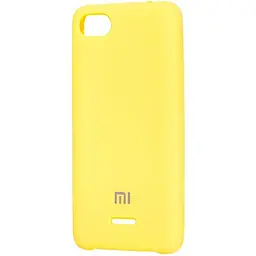 Чохол-накладка Toto Silicone Case Xiaomi Redmi 6 Lemon Yellow - мініатюра 2