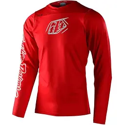 Велоджерсі Troy Lee Designs Skyline LS Chill Jersey Iconic Fiery Red XL (1106-353913025)