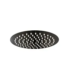 Верхній душ Globus Lux ST-0250-R-BB, Чорний матовий - мініатюра 2
