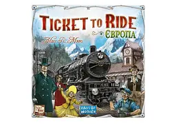Настільна гра Lords of Boards Квиток на поїзд: Європа (Ticket to ride: Europe) (укр.) (DOW7202UK) - мініатюра 2