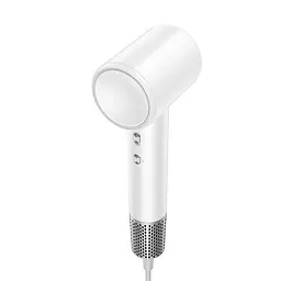 Фен компактний Hoco HP16 High speed hair dryer з гарячим і холодним повітрям білий - мініатюра 7