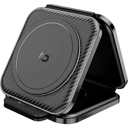Бездротовий зарядний пристрій Hoco 3 in 1 Folding CQ4 Black (608510) [107173]