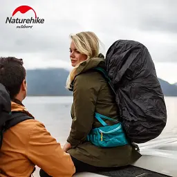 Чохол для рюкзака Naturehike NH19PJ041 35-45 л чорний - мініатюра 5