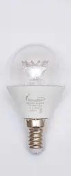 Світлодіодна лампа SIRIUSSTAR 3304 G45 crystal 6W-4000K-E14 - мініатюра 2