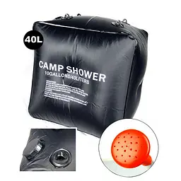 Портативний душ Camp Shower 40 л туристичний, для дачі, з розпилювачем та шлангом - мініатюра 4