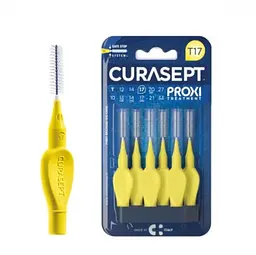 Міжзубний йоржик Curasept Proxi T17, ISO5 (1.7 мм, жовтий), 6 шт - мініатюра 3