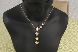 Ланцюг Xuping Jewelry з підвісними зірками 40 см золотистий