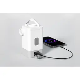 Насос-ліхтар-powerbank кемпінговий Flextail Max Pump 2 Plus, білий - мініатюра 13