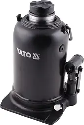 Домкрат гідравлічний пляшковий двоштоковий Yato 12 т, 230-593 мм