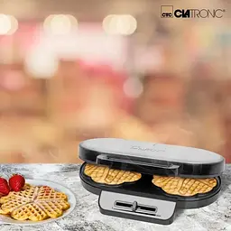 Вафельниця Clatronic WA 3745 c терморегулятором, 1200Вт - мініатюра 3