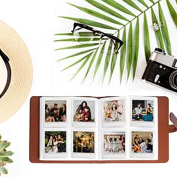 Фотоальбом для Fujifilm Instax Square SQ1, SQ6, SQ40, SQ20, SQ10, SP3, SQ Link на 288 фото, коричневий  - мініатюра 6