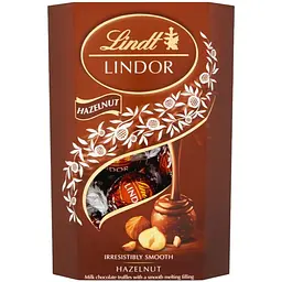 Цукерки Lindt Lindor Hazelnut з фундуком 200 г (717738) - мініатюра 2