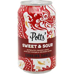 Соус кисло-солодкий Pott's із сичуаньським перцем та рисовим оцтом 330 г