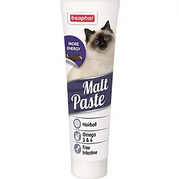 Паста для виведення шерсті у котів Malt Paste Beaphar 100 г