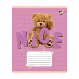Зошит Yes Yes You are cute А5 12 аркушів клітинка (767891), в асортименті - мініатюра 3