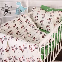 Підковдра MirSon Бязь Kids Time 20-0031 Ladybug 110х140 см (2200009638541) - мініатюра 4