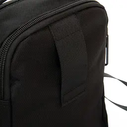 Сумка чоловіча через плече Lanpad Чорна (LAN82077 black) - мініатюра 6