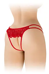 Трусики з доступом Fashion Secret Annette Red One size - мініатюра 2