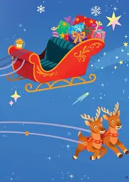 Sticker Books: Sparkly Santa - мініатюра 7