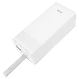 Портативний зарядний пристрій для телефону Power bank Hoco J86A Powermaster 50000 mAh 22.5W з ліхтарем Білий - мініатюра 2