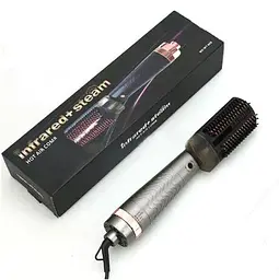 Фен-гребінець XPRO Hair Steam Brush Infrared Spray HotAirComb 3 в 1 з інфрачервоним випромінюванням (MER-15306_552) - мініатюра 5