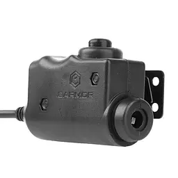 Кнопка PTT Earmor M51 для радіостанцій Motorola DP4400, DP4600, DP4800 (M51-PTT-DP44-48) - мініатюра 2