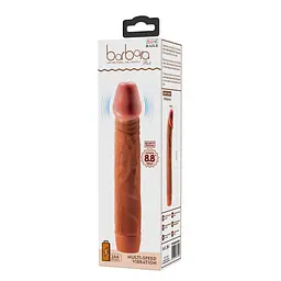 Вібратор - Barbara Bob Vibrator 8,8" Brown - мініатюра 5