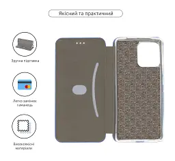 Чохол-книжка ArmorStandart G-Case для Motorola Edge 40 Pro Blue - мініатюра 3