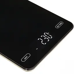 Ваги кухонні Adler AD 3177 black електронні/ 10кг/ г; мл, унція/ USB type C/ автовимкнення/ скло - мініатюра 4