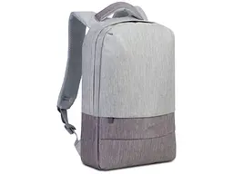 Рюкзак для ноутбука RIVACASE 7562 grey/mocha anti-theft 15.6 - мініатюра 2