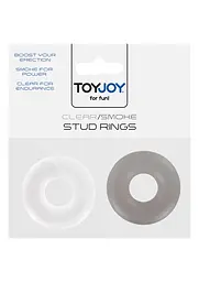 Ерекційне кільце Toy Joy Stud Rings 2 шт. рожевий - мініатюра 4